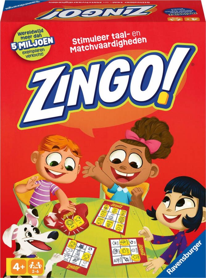 Ravensburger ZINGO! Educatief en Interactief Spel voor Kinderen vanaf 4 Jaar