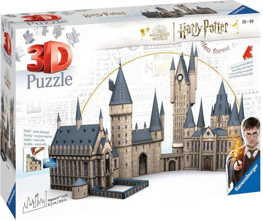 Ravensburger Puzzel Hogwarts compleet 3D puzzel 1000 stukjes