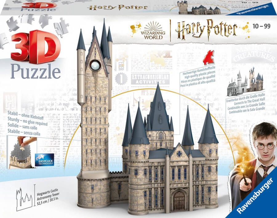 Ravensburger Zweinstein kasteel Astronomie Toren 3D Puzzel 540 stukjes