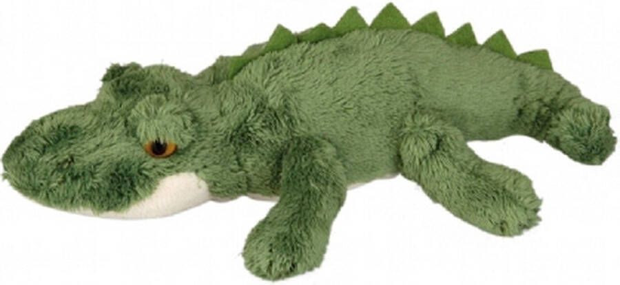 Ravensden Groene krokodil knuffel 15 cm