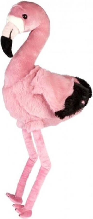 Ravensden Grote pluche roze flamingo knuffel 74 cm Vogel knuffels Speelgoed voor kinderen
