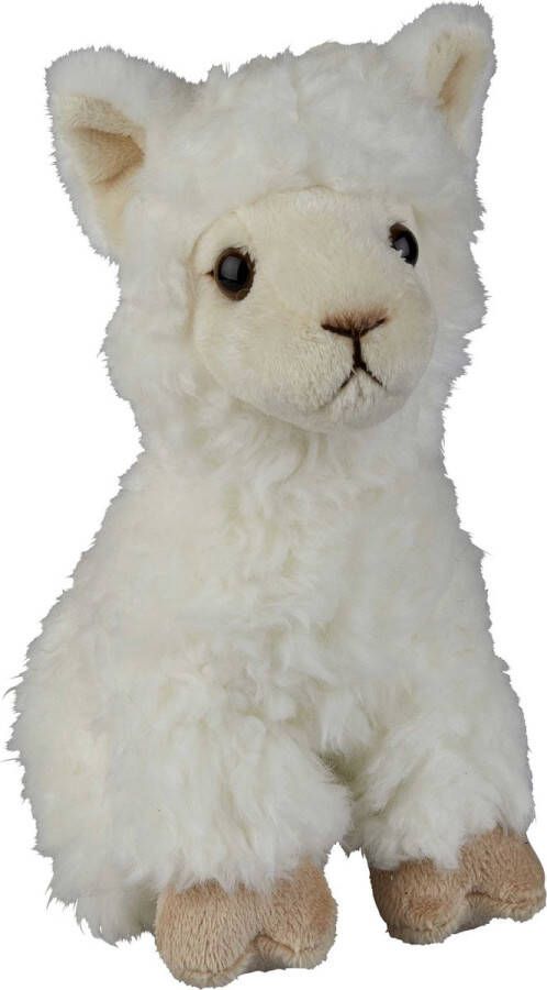 Ravensden Pluche knuffel dieren Lama 18 cm Speelgoed Lamas knuffelbeesten