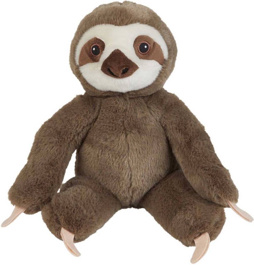 Ravensden Knuffel luiaard Eco Soft 23 cm pluchen knuffeldier
