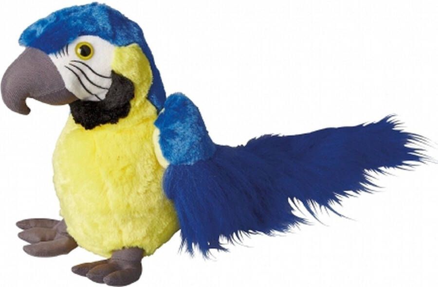 Ravensden Pluche ara knuffels 30 cm Vogel knuffels