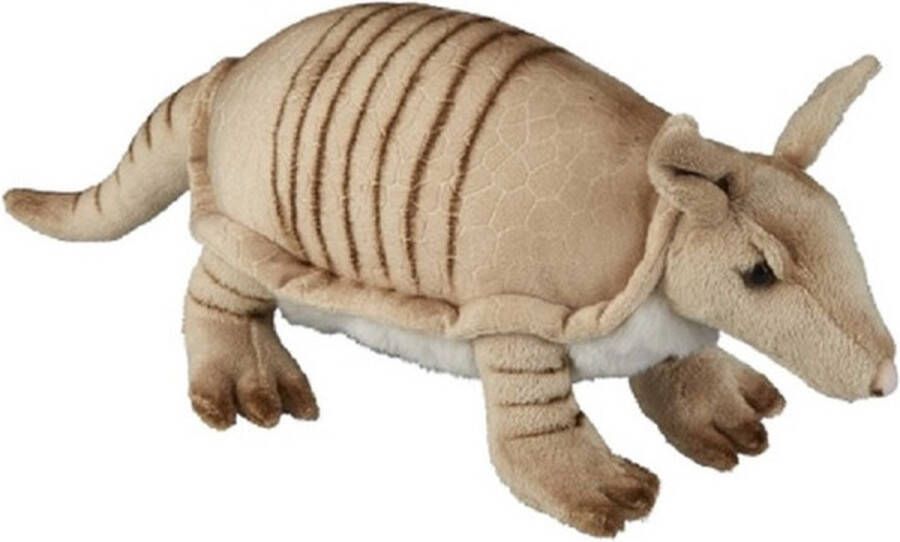 Ravensden Pluche bruin gordeldier knuffel 28 cm Armadillen knuffels Speelgoed knuffeldieren knuffelbeest voor kinderen