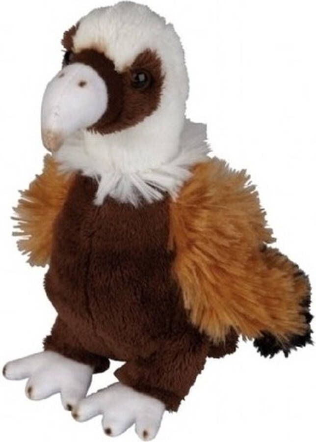 Ravensden Pluche bruine gier knuffel 15 cm Vogel knuffels Speelgoed voor kinderen