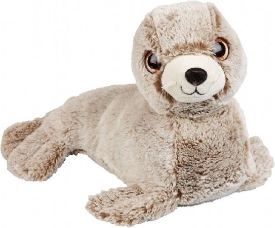 Ravensden Pluche bruine zeehond knuffel 36 cm Zeehonden zeedieren knuffels Speelgoed voor kinderen