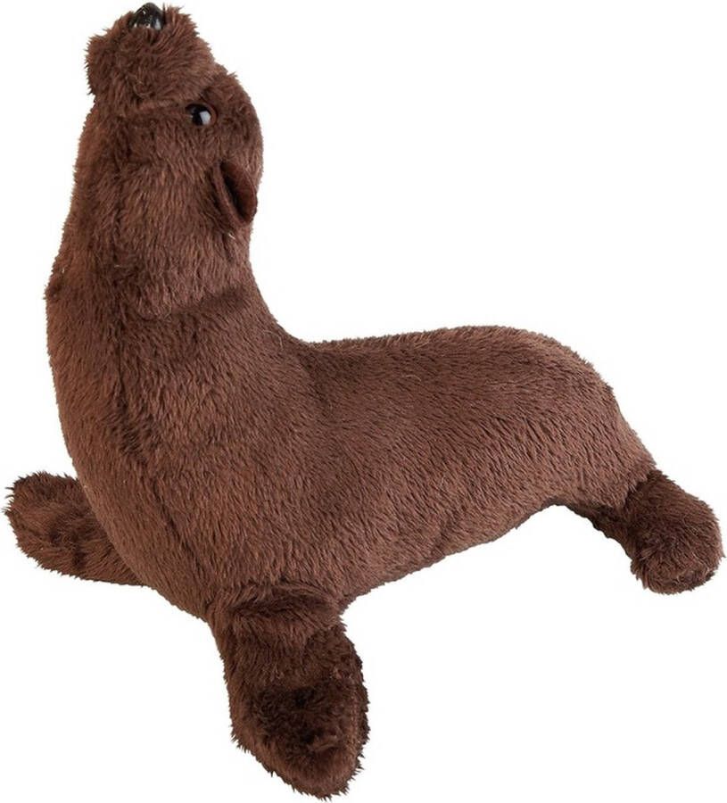 Ravensden Pluche bruine zeeleeuw knuffel 15 cm Zeeleeuwen zeedieren knuffels Speelgoed voor kinderen