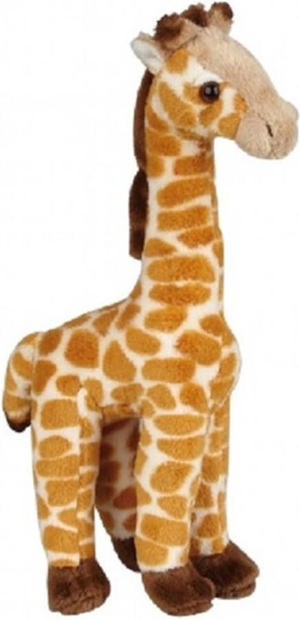 Ravensden Pluche gevlekte giraffe knuffel 23 cm Giraffen safaridieren knuffels Speelgoed knuffeldieren knuffelbeest voor kinderen
