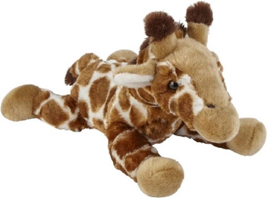 Ravensden Pluche gevlekte giraffe knuffel 25 cm Giraffen safaridieren knuffels Speelgoed knuffeldieren knuffelbeest voor kinderen