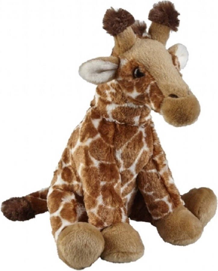 Ravensden Pluche gevlekte giraffe knuffel 30 cm Giraffen safaridieren knuffels Speelgoed knuffeldieren knuffelbeest voor kinderen