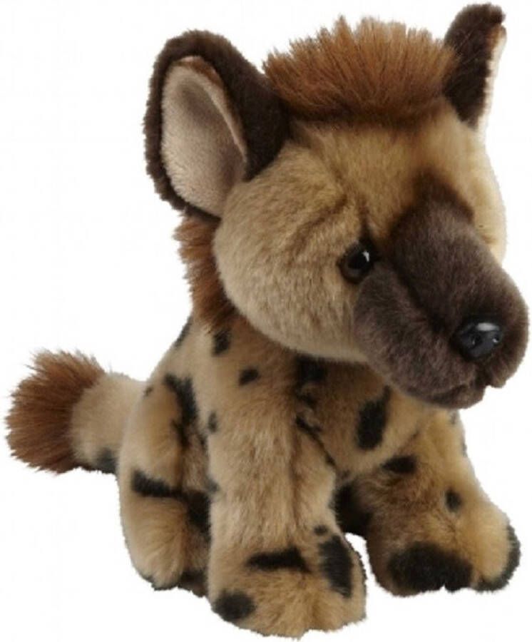 Ravensden Pluche gevlekte hyena knuffel 18 cm Hyenas safaridieren knuffels Speelgoed knuffeldieren knuffelbeest voor kinderen