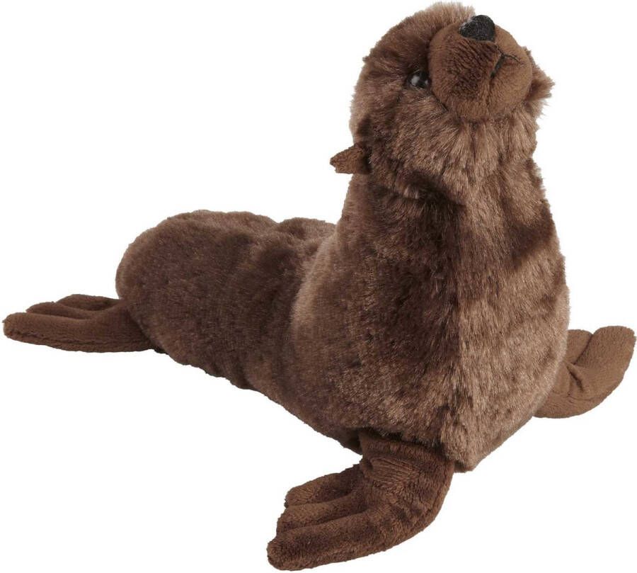 Ravensden Pluche kleine knuffel dieren Zeeleeuw van 18 cm Speelgoed zeedieren Leuk als cadeau