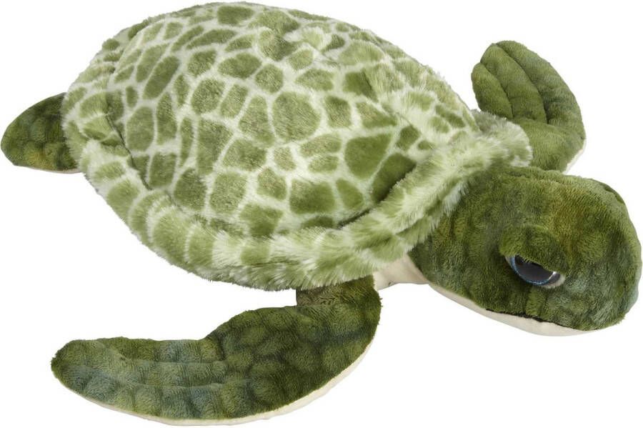 Ravensden Pluche kleine knuffel dieren Zeeschildpad van 39 cm Speelgoed schildpadden zeedieren Leuk als cadeau