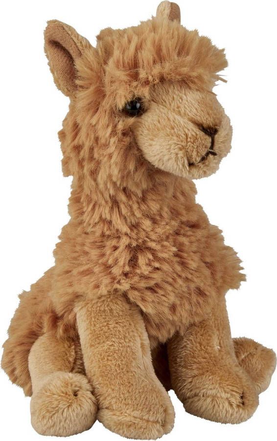 Ravensden Pluche knuffel dieren Alpaca 15 cm Speelgoed Alpacas knuffelbeesten Knuffeldier