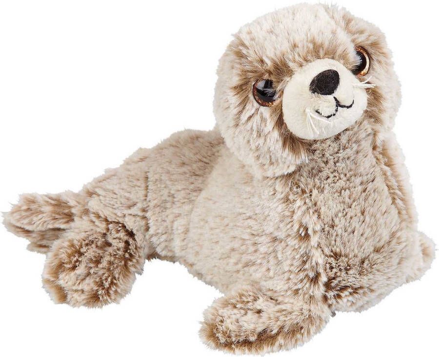 Ravensden Pluche knuffel dieren Grijze Zeehond pup 23 cm Speelgoed zeedieren knuffelbeesten