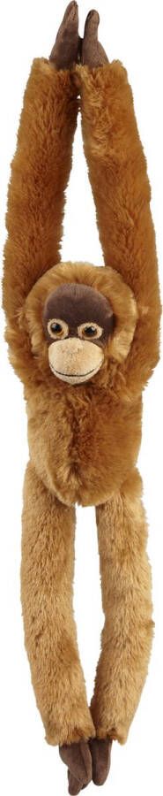 Ravensden Pluche knuffel dieren hangende Orang Utan aapje 65 cm Speelgoed apen knuffelbeesten Leuk als cadeau