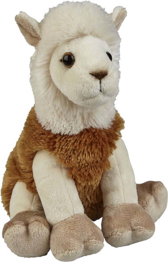 Ravensden Pluche knuffel dieren Lama 19 cm Speelgoed Lamas knuffelbeesten