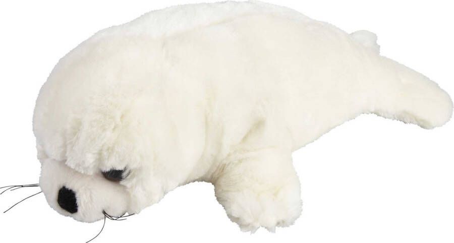 Ravensden Pluche knuffel dieren Witte Zeehond pup 30 cm Speelgoed zeedieren knuffelbeesten
