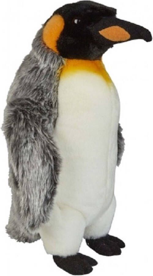 Ravensden Pluche koningspinguin knuffel 32 cm Pinguins pooldieren knuffels Speelgoed voor kinderen