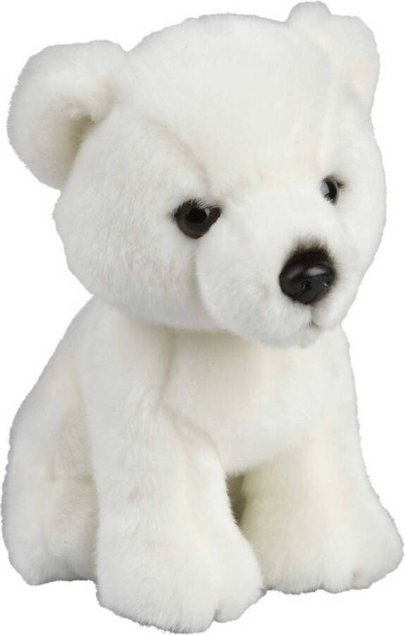 Ravensden Pluche witte ijsbeer knuffel 18 cm Ijsberen pooldieren knuffels Speelgoed voor kinderen