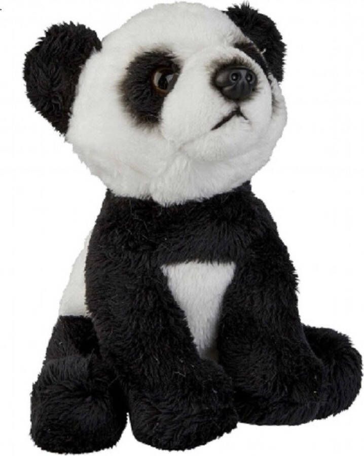Ravensden Pluche zwart witte panda beer knuffel 15 cm Pandaberen knuffels Speelgoed knuffeldieren knuffelbeest voor kinderen