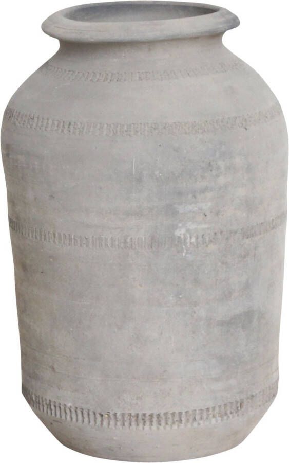 Raw Materials Ceramics vase Makran Ash grey