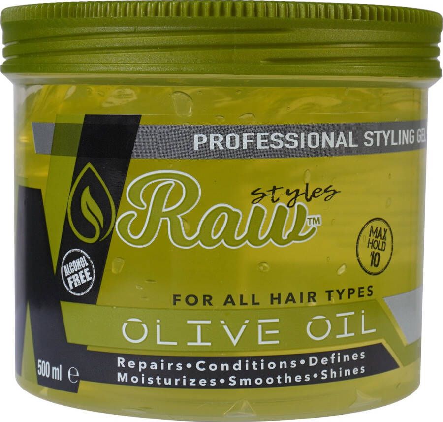 Raw Olive Oil Styling Gel 500ml