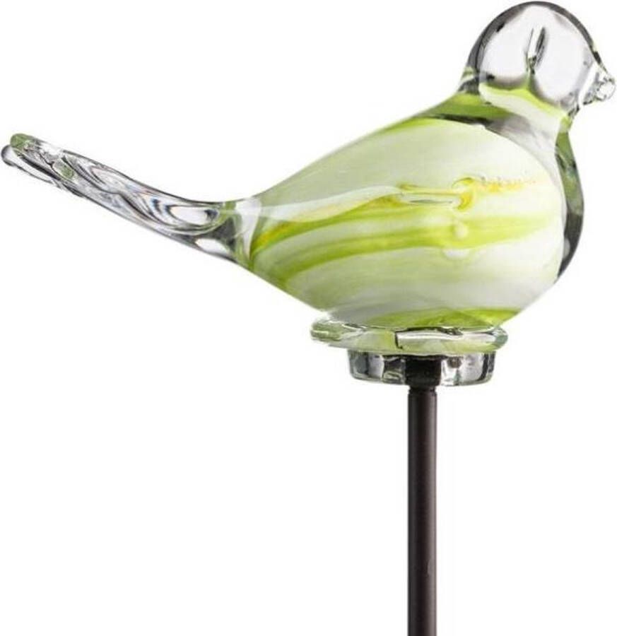 Rawa Geschenken Tuinsteker vogel glas 50 cm hoog tuindecoratie