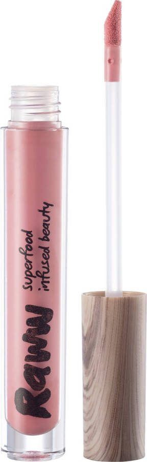RAWW Cosmetics RAWW Coconut Splash Lip Gloss Sea Curls Natuurlijk Biologisch Doordrenkt met superfoods Geschikt voor elk huidtype Dierproef