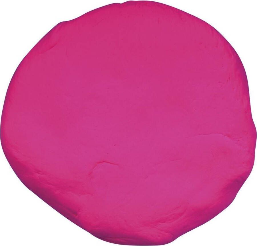 Rayher hobby materialen Boetseer klei fuchsia roze 50 gram Hobby knutsel boetseerklei