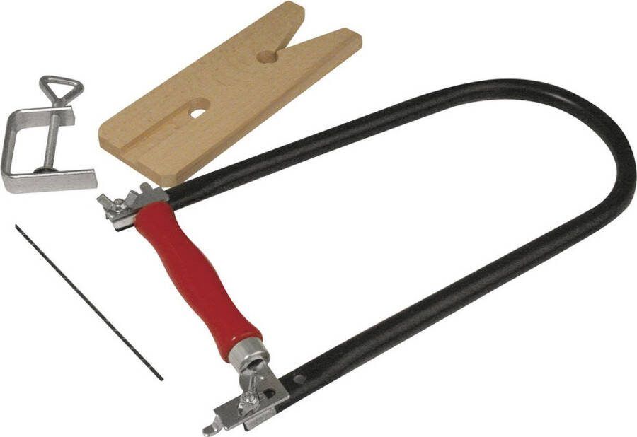 Rayher hobby materialen Rayher hobby figuurzaag set inclusief 5x zaagbladen Hobby handgereedschap figuurzagen