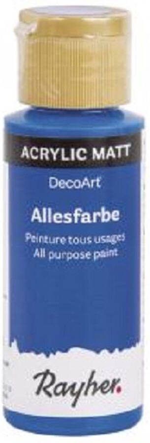 Rayher Hobby Rayher Acrylic verf 59 ml Kleur : Echt blauw