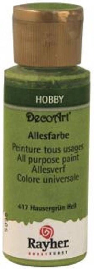 Rayher Hobby Rayher Acrylic verf 59 ml Kleur : Huisgroen licht
