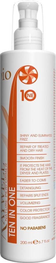 Raywell Conditioner Spray 10 in 1 Leave in Conditioner Anti Klit Spray Hitte Bescherming Haarverzorging 200 ml