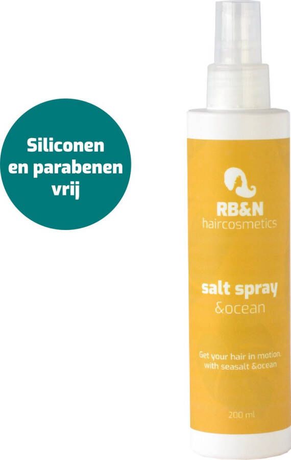 RB&N Haircosmetics SaltSpray Sea Salt Spray Zoutspray Volume Haarspray Haarversteviging 200ml