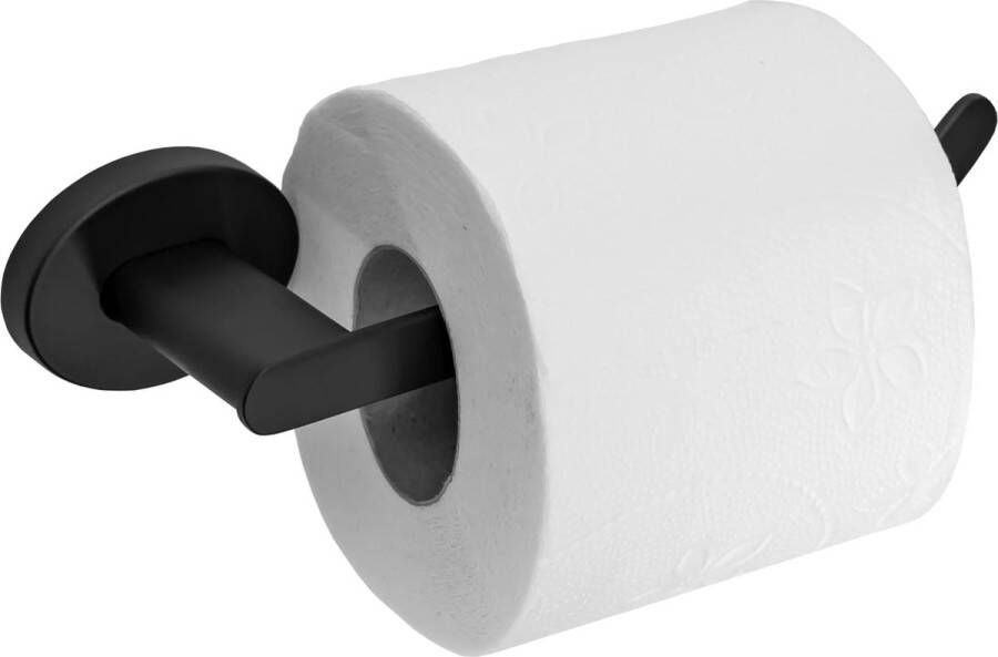 REA 322186 Toiletrolhouder Wandmodel 3 x 20 x 4.5 cm Mat Zwart