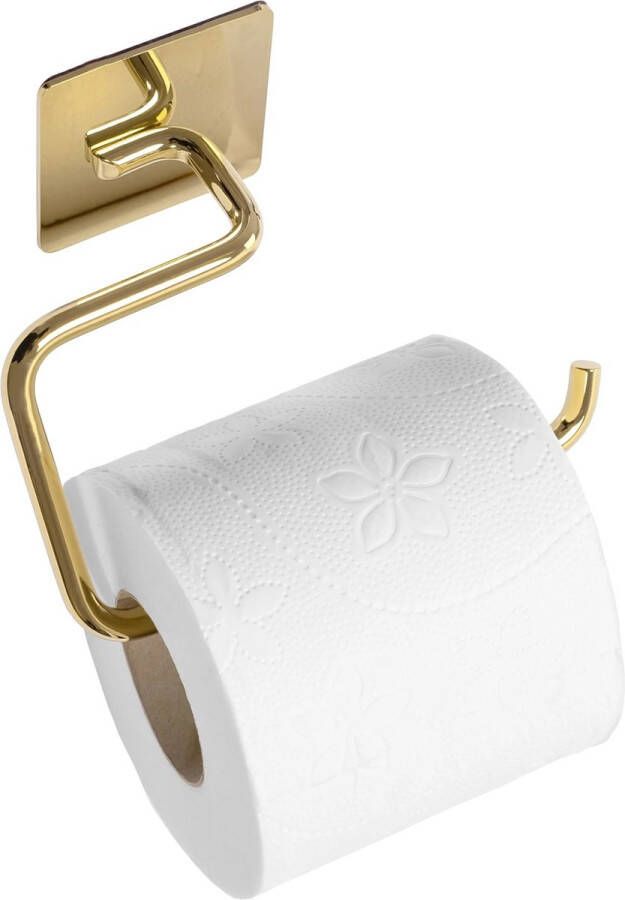 REA 322191 Toiletrolhouder Wandmodel 8 x 14.5 x 10 cm Glans Goud