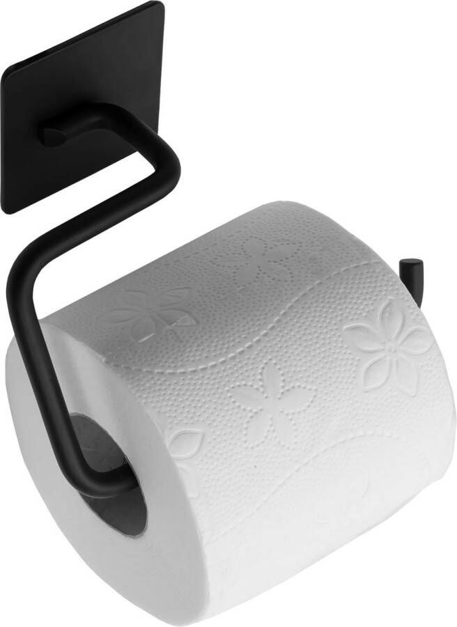 REA 322191A Toiletrolhouder Wandmodel 8 x 14.5 x 10 cm Mat Zwart