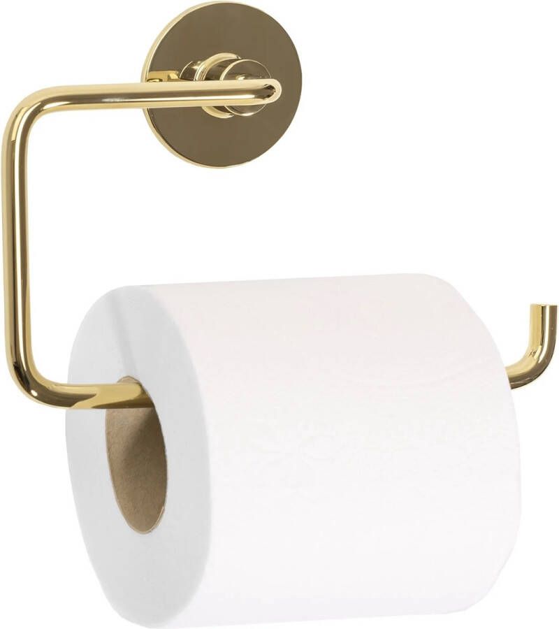 REA 322204A Toiletrolhouder Wandmodel 5 x 18 x 13 cm Glans Goud