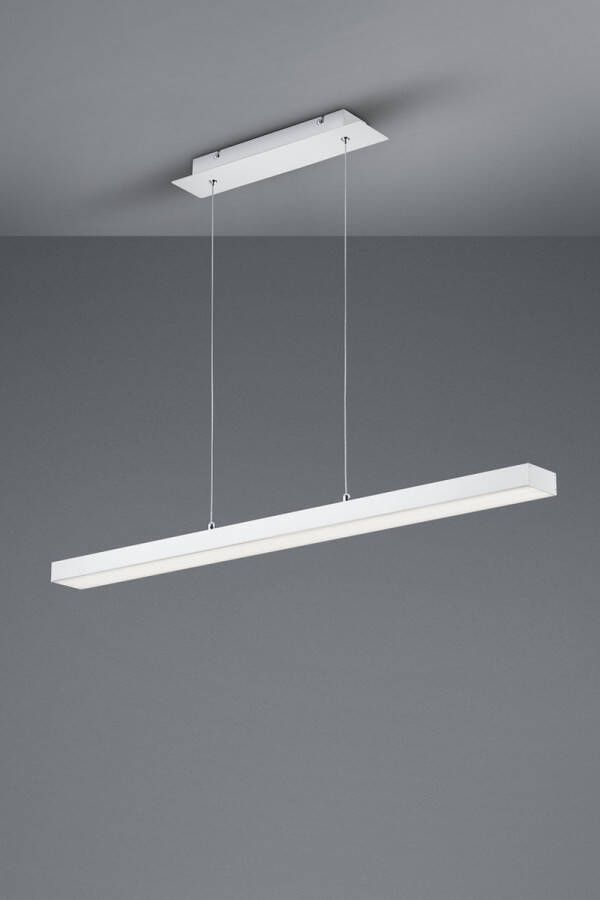 Reality Moderne Hanglamp Agano Metaal Wit