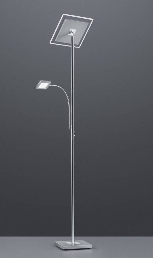 Reality Wicket Vloerlamp Modern Grijs H:182.5cm Universeel Voor Binnen Metaal Vloerlampen Staande lamp Staande lampen Woonkamer Slaapkamer