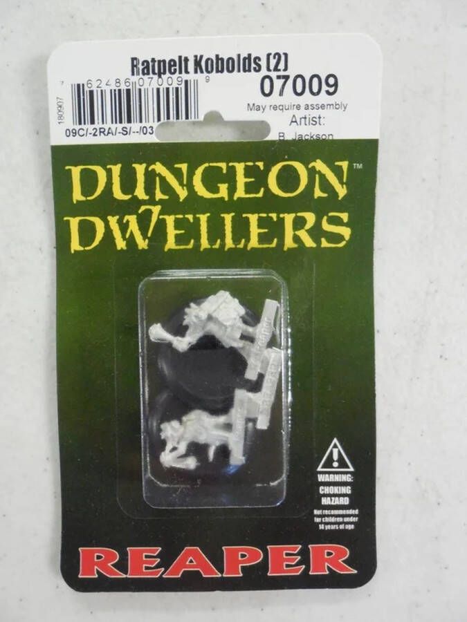 Reaper D&D RPG miniatures Ratpelt Kobolds (2)