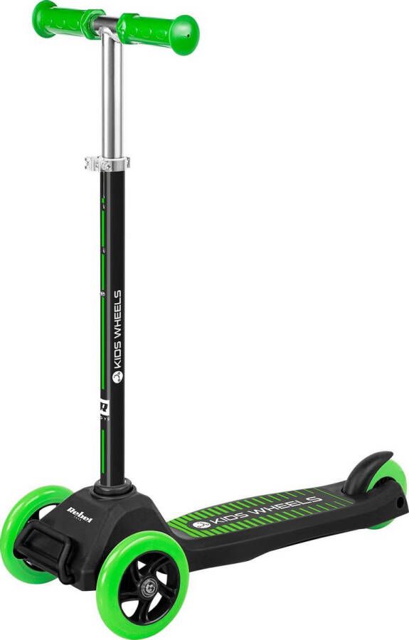 Rebel Electro Rebel ZAB0121G Driewielige kids step Kids Wheels vanaf 3 jaar zwart groen