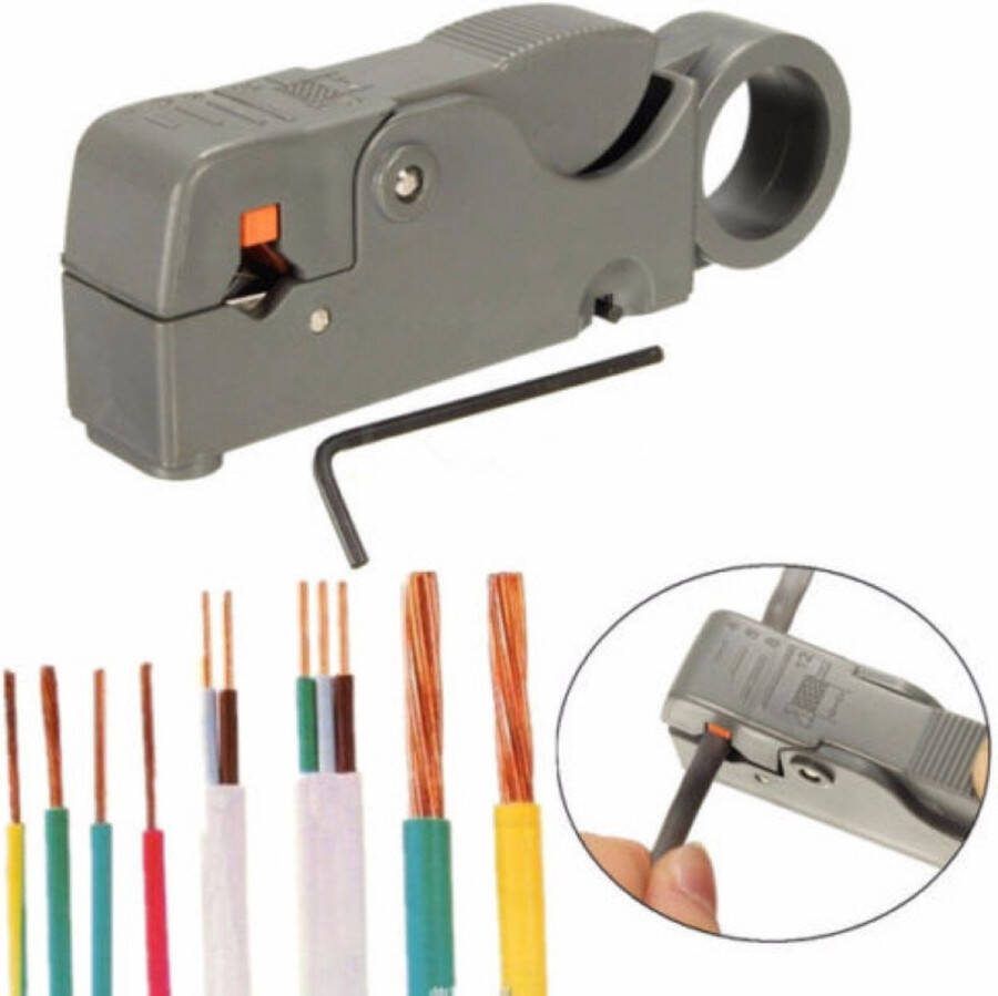 REBL Coax stripper Eenvoudig je coax kabels strippen