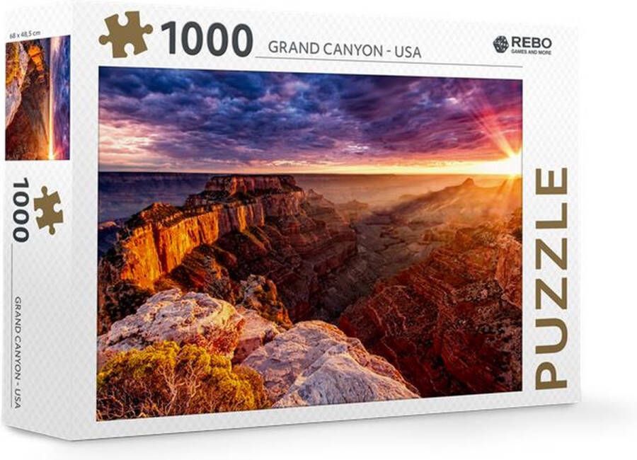 Paagman Rebo Productions legpuzzel Grand Canyon USA 1000 stukjes