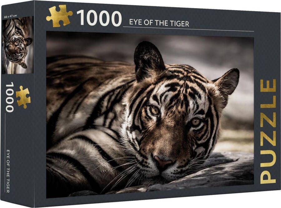 Rebo Productions Rebo ions Legpuzzel Eye Of The Tiger 1000 Stukjes