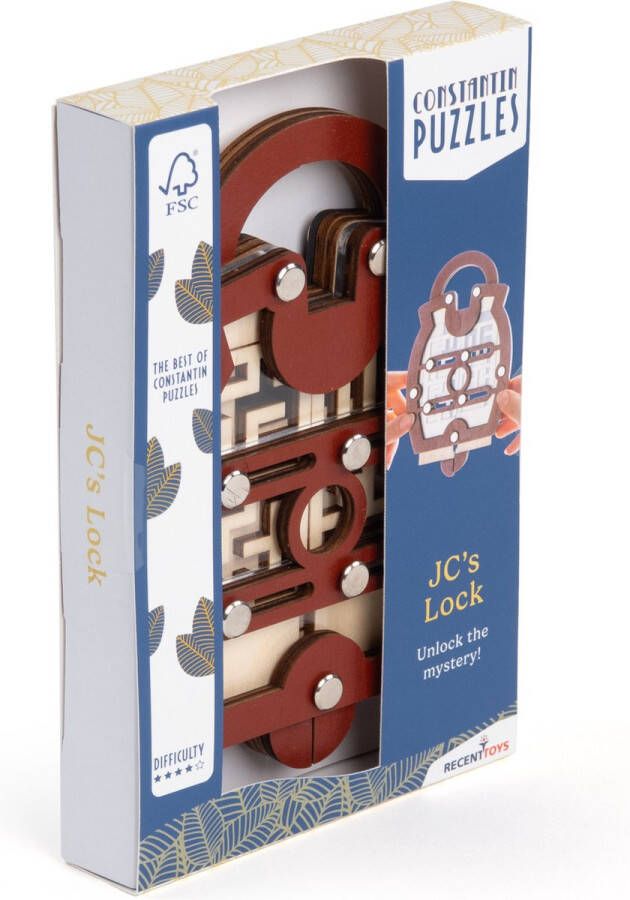 Recent Toys JC s Lock Constantin Brainpuzzel