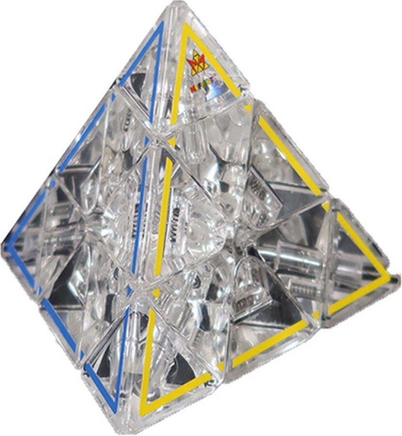 Recent Toys Pyraminx Crystal Limited Edition Meffert's Breinbreker