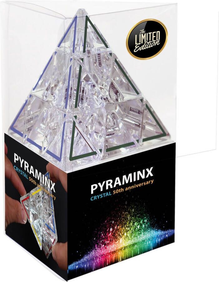 Recent Toys Pyraminx Crystal Limited Edition Meffert's Breinbreker